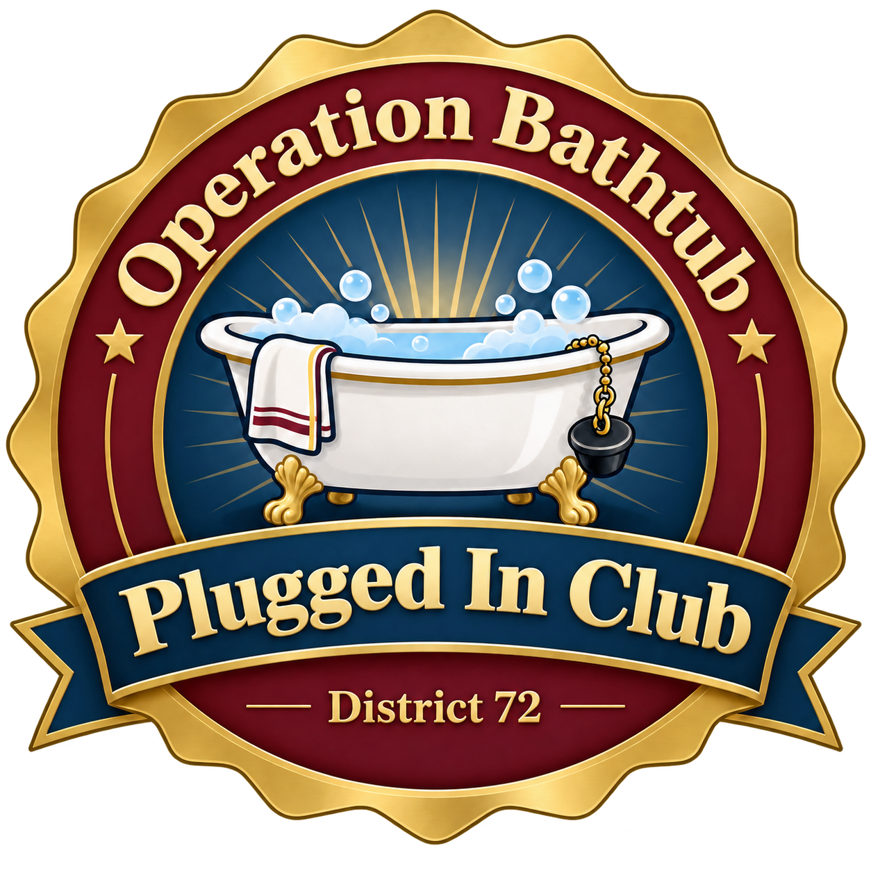 Operation Bathtub — Plugged In Club, District 72